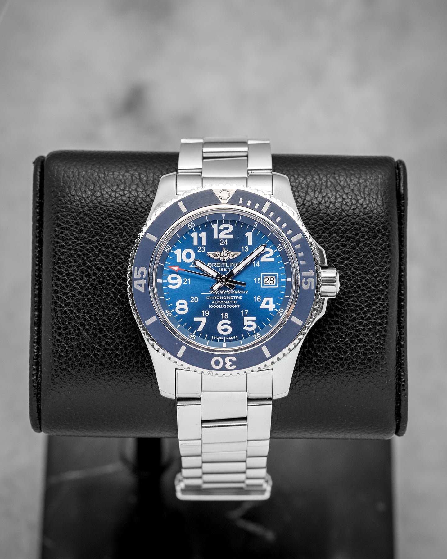 Blue Breitling Superocean II A17392 | Noah's Fine Watches and Jewelry Dallas