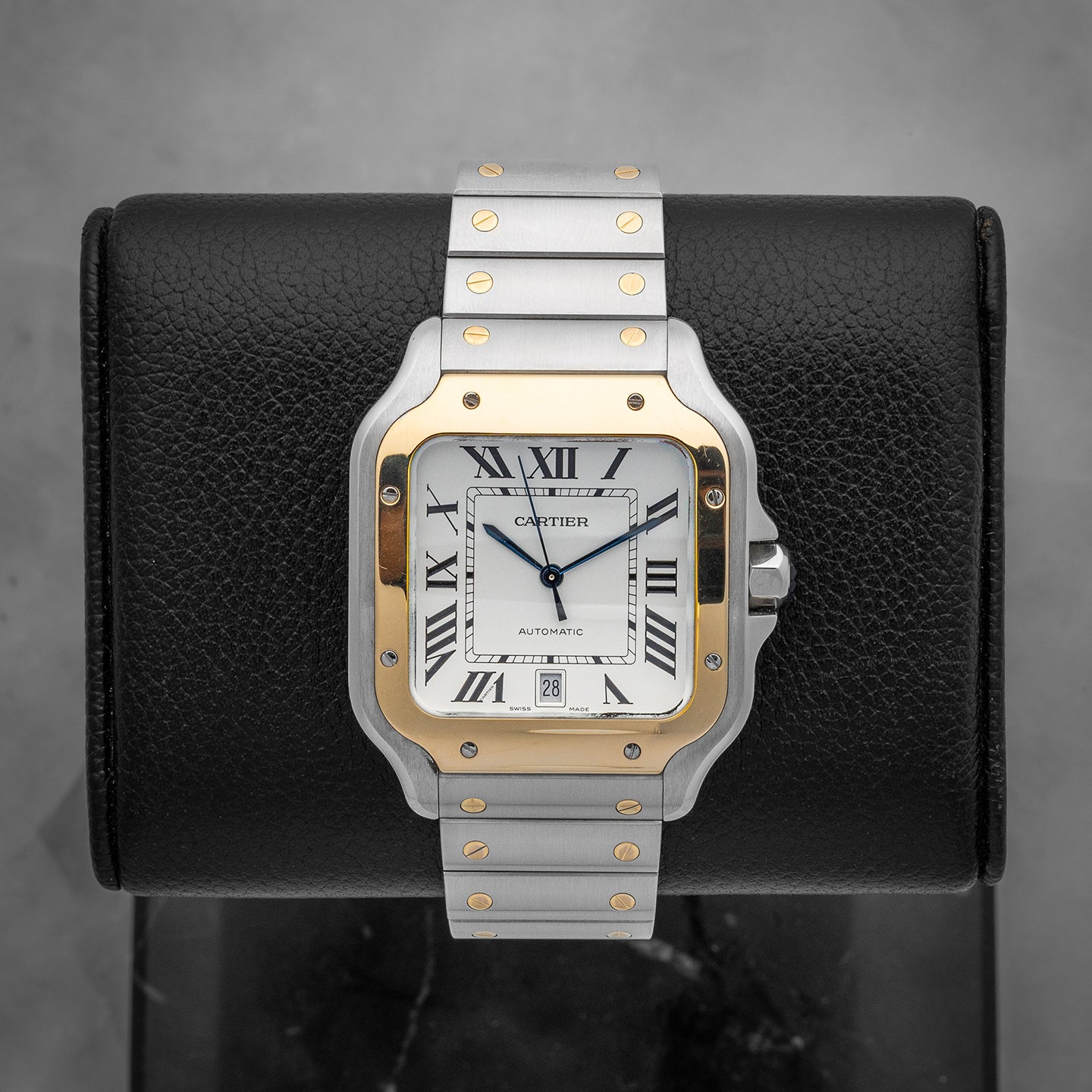 Cartier Santos W2SA0016 at Noah's Fine Watches & Jewelry in Frisco, Texas