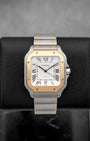 Cartier Santos Large WS2SA0009 Two Tone Watch | Noah's Fine Watches and Jewelry Dallas