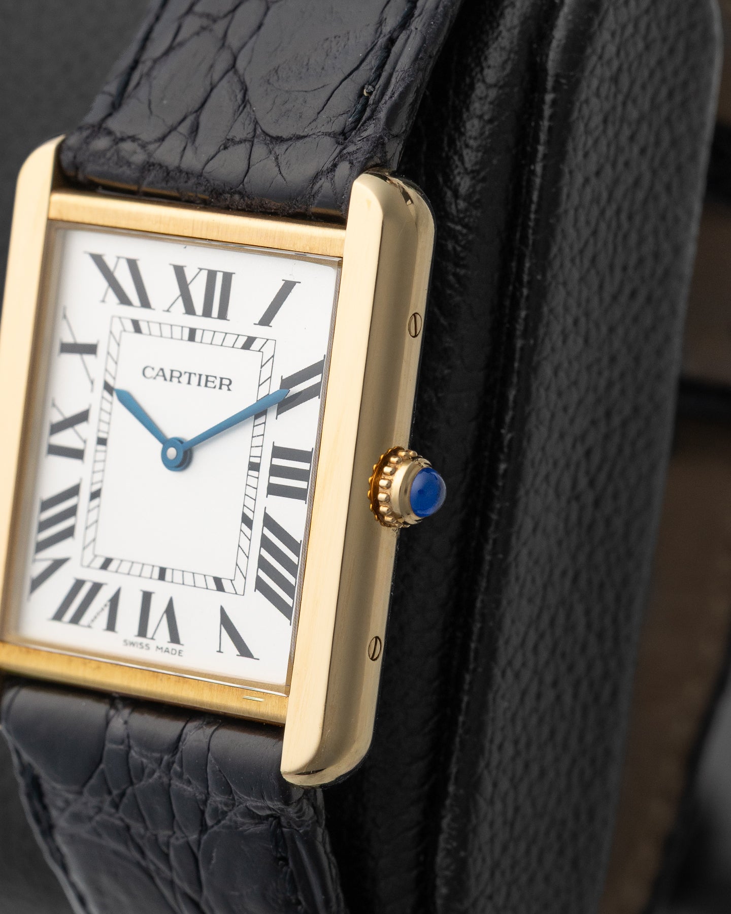 Yellow Gold Cartier Tank Solo W5200004 | Noah's Fine Watches Frisco TX