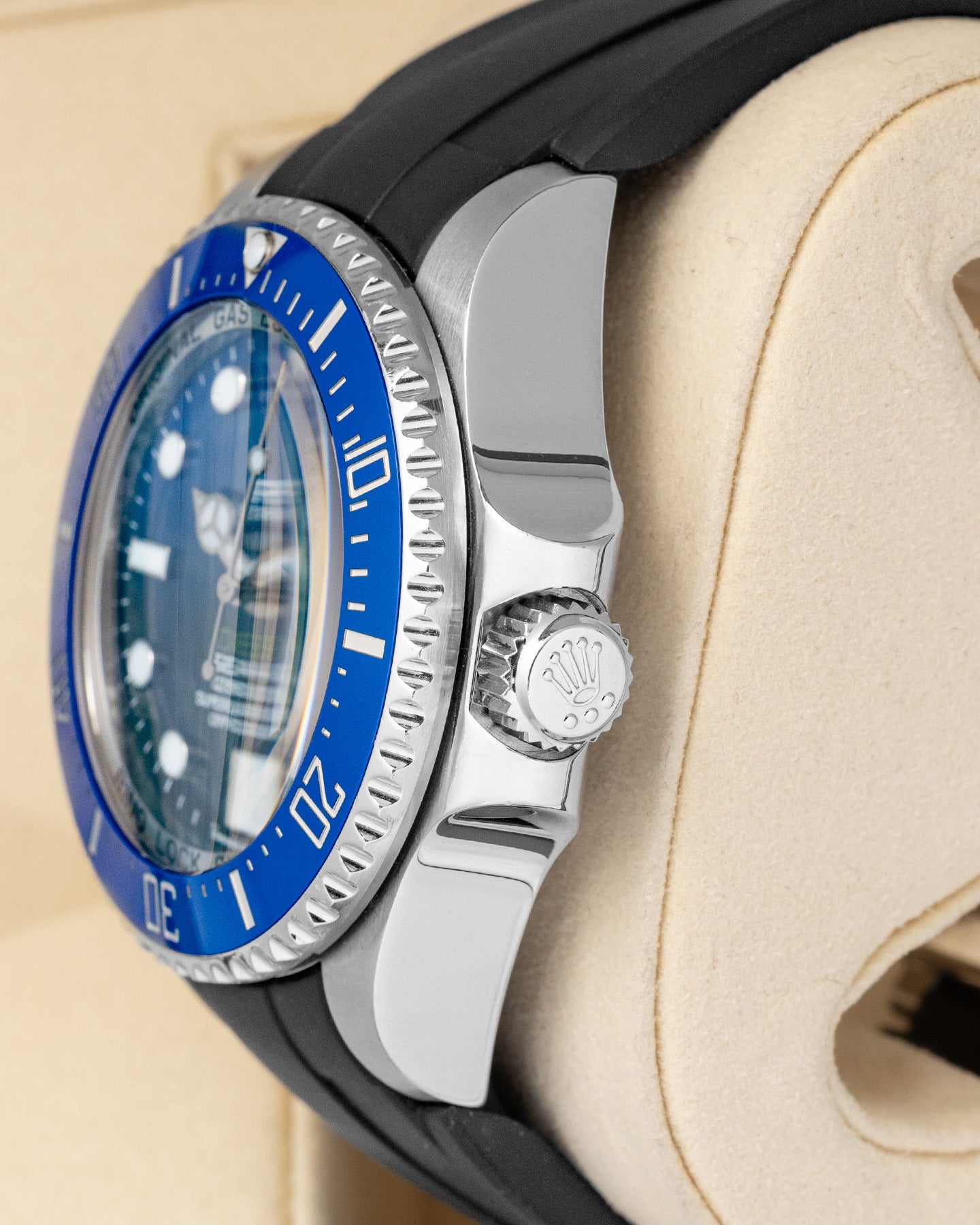 Custom Blue Rolex Sea-Dweller Deepsea 116660 | Noah's Fine Watches Dallas, TX