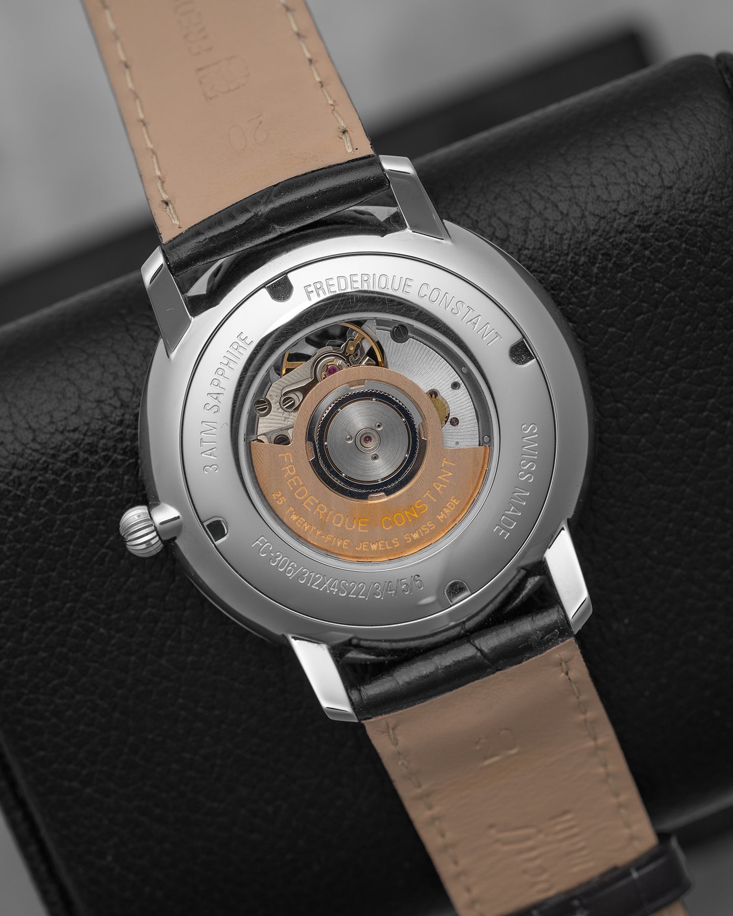 Frederique Constant Slimline Heart Beat FC-312S4S6 | Noah's Fine Watches DFW, Texas