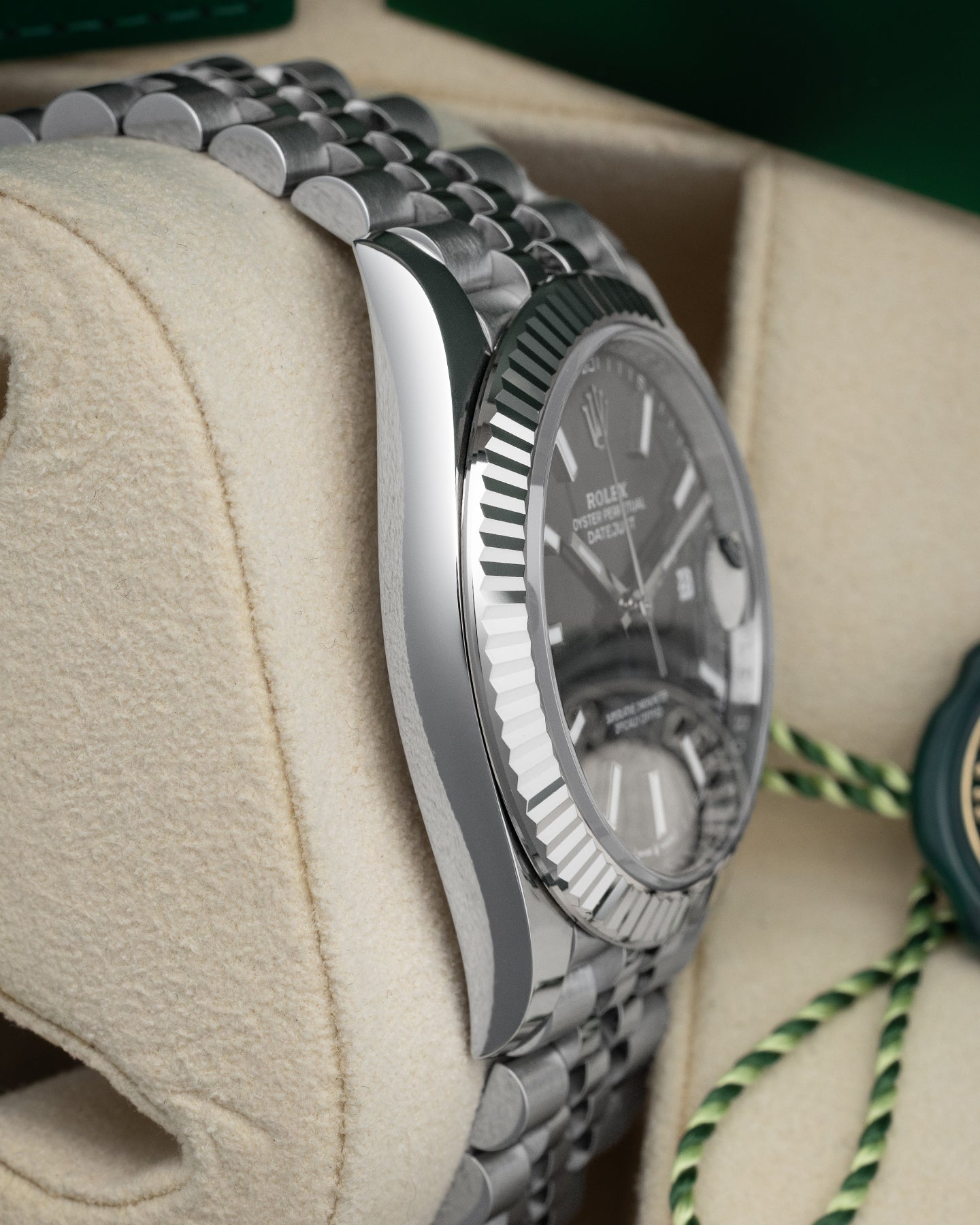 Grey Dial Rolex Datejust 126334 at Noah's Fine Watches & Jewelry in Frisco, Texas.