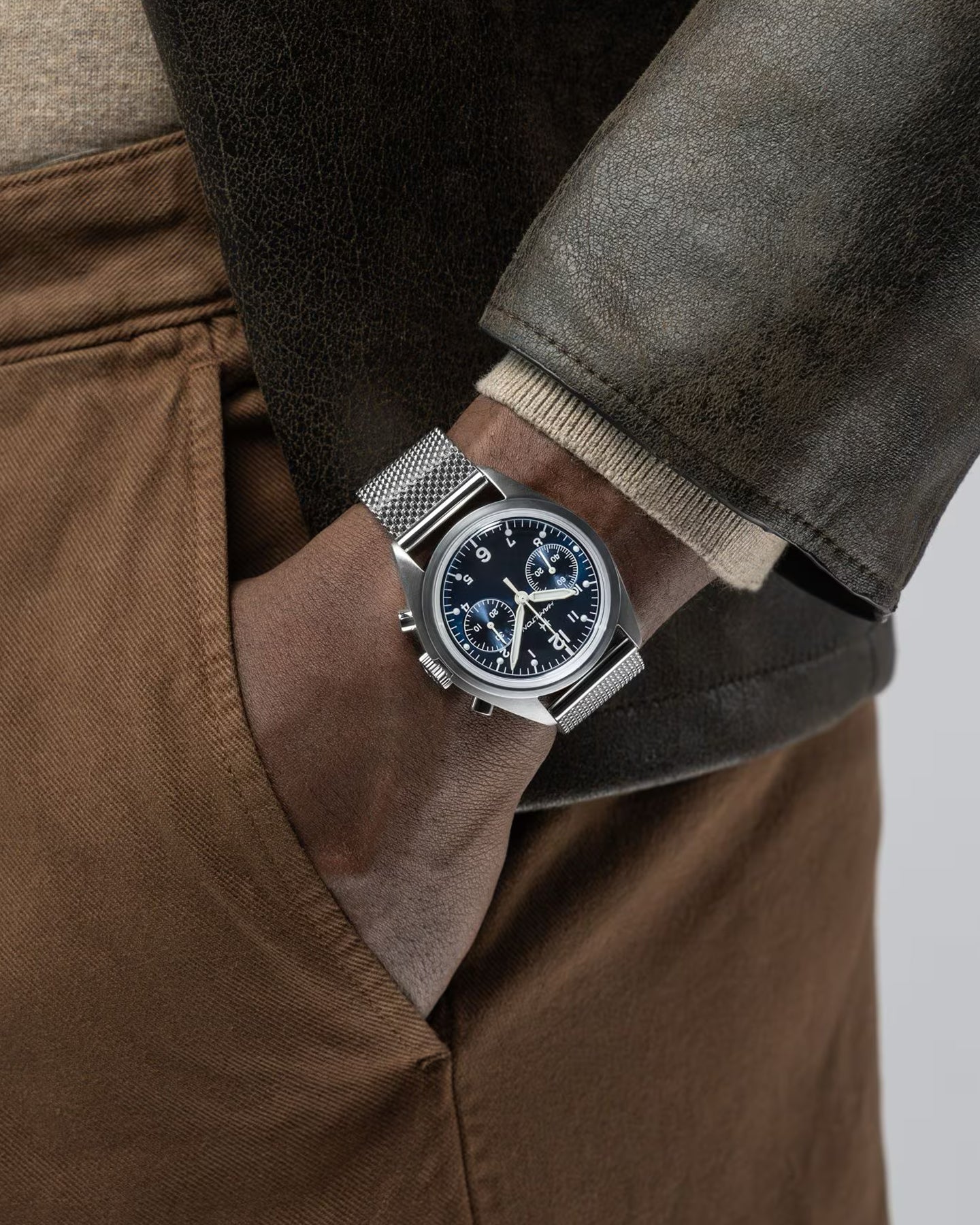 Hamilton Khaki Aviation Pilot Pioneer Mechanical Chrono | Noah's Fine Watches