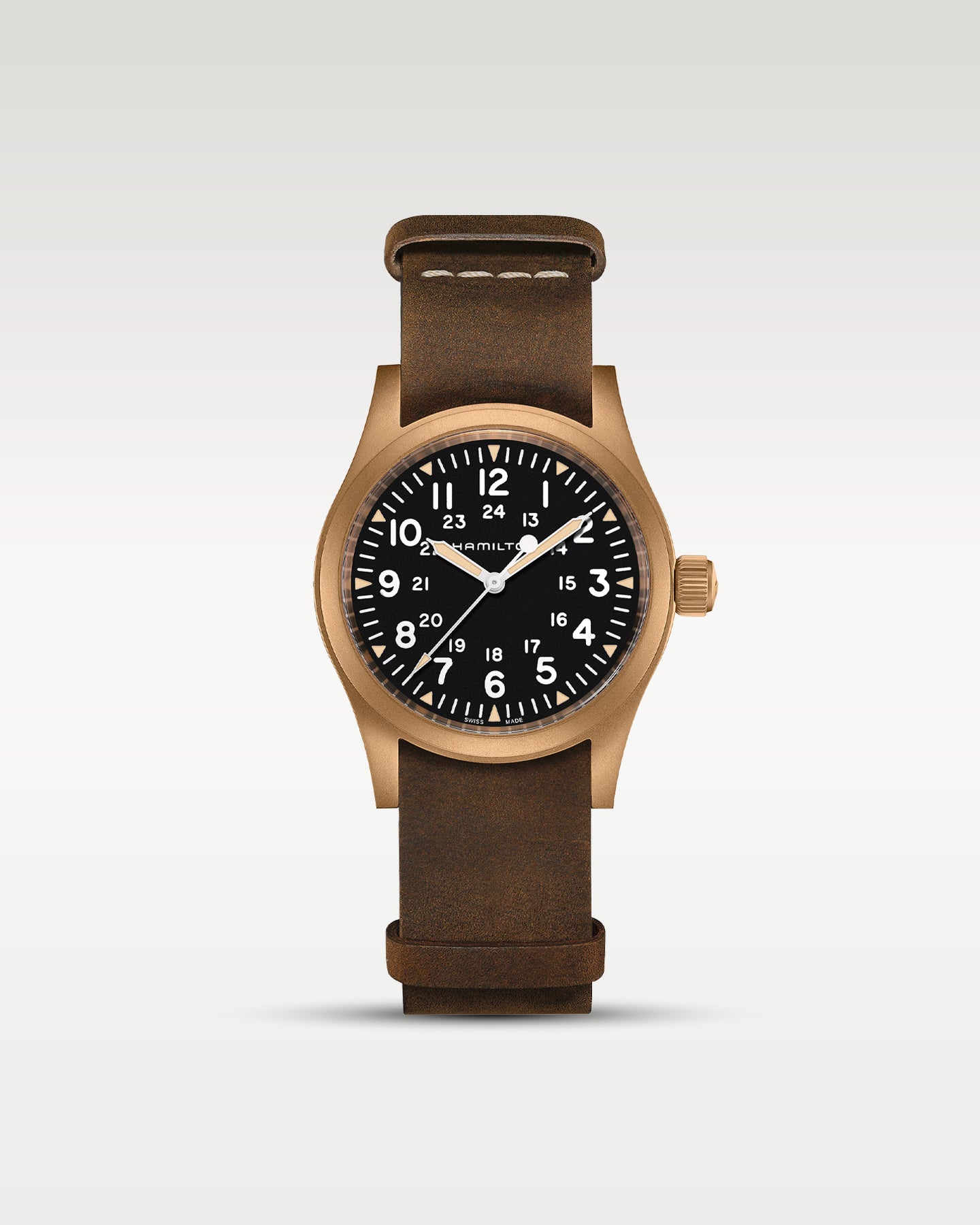 Hamilton Khaki Field Mechanical Bronze H69459530 | Noahs Fine Watches Dallas