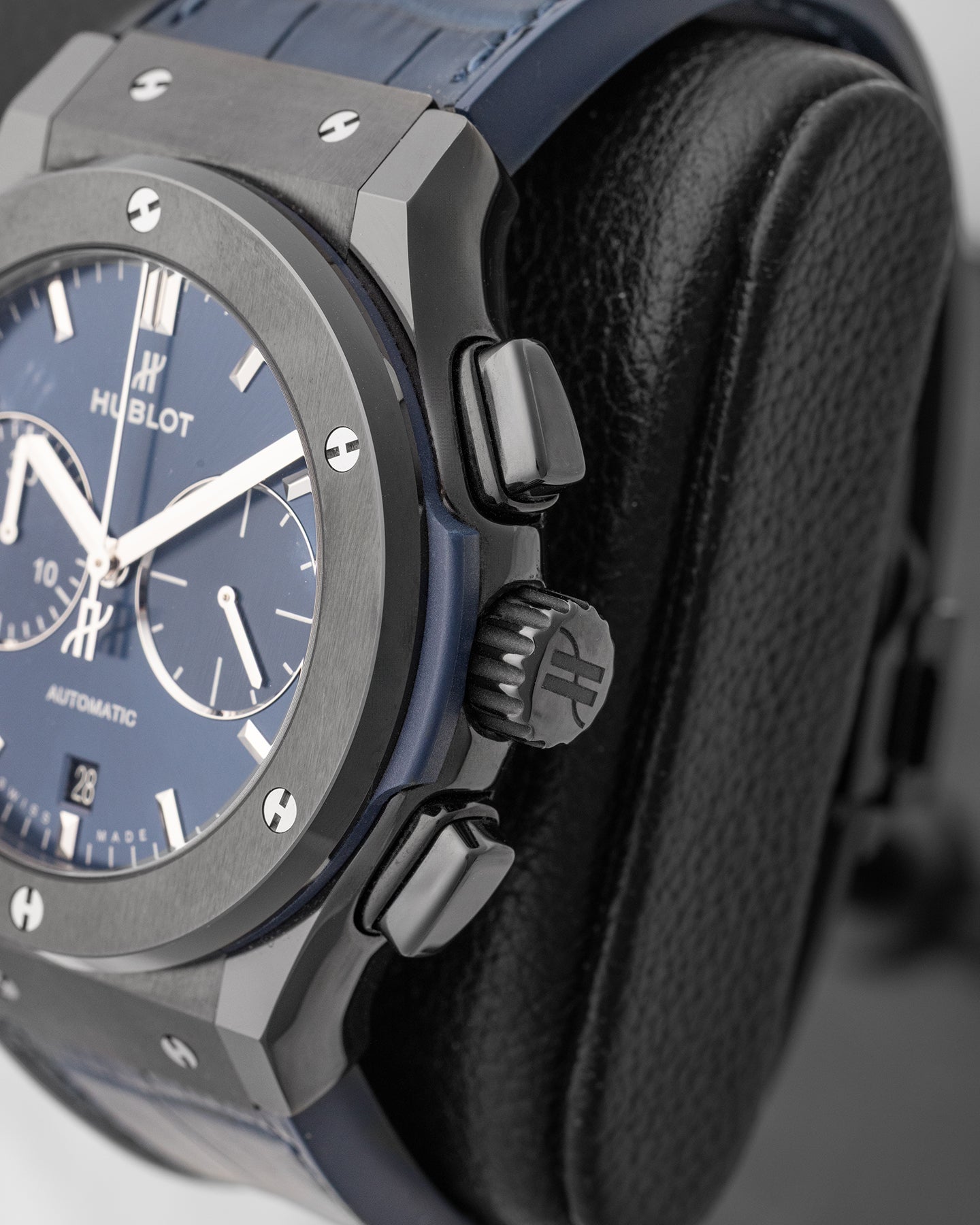 Blue Hublot Classic Fusion 521.CM.7170.RX | Noah's Fine Watches DFW Texas