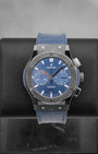 Blue Hublot Classic Fusion 521.CM.7170.RX | Noah's Fine Watches DFW Texas