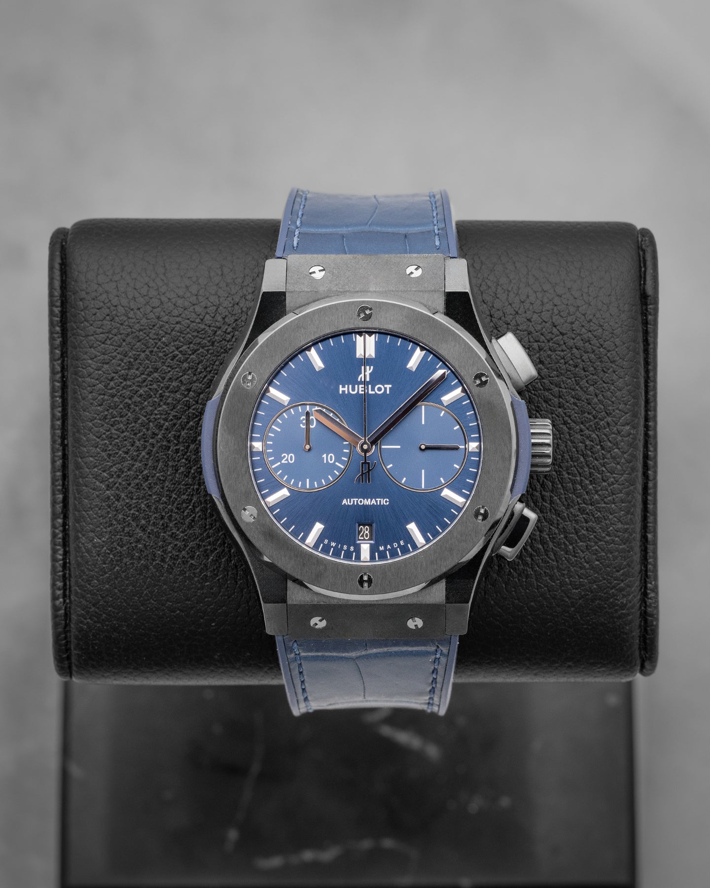 Blue Hublot Classic Fusion 521.CM.7170.RX | Noah's Fine Watches DFW Texas
