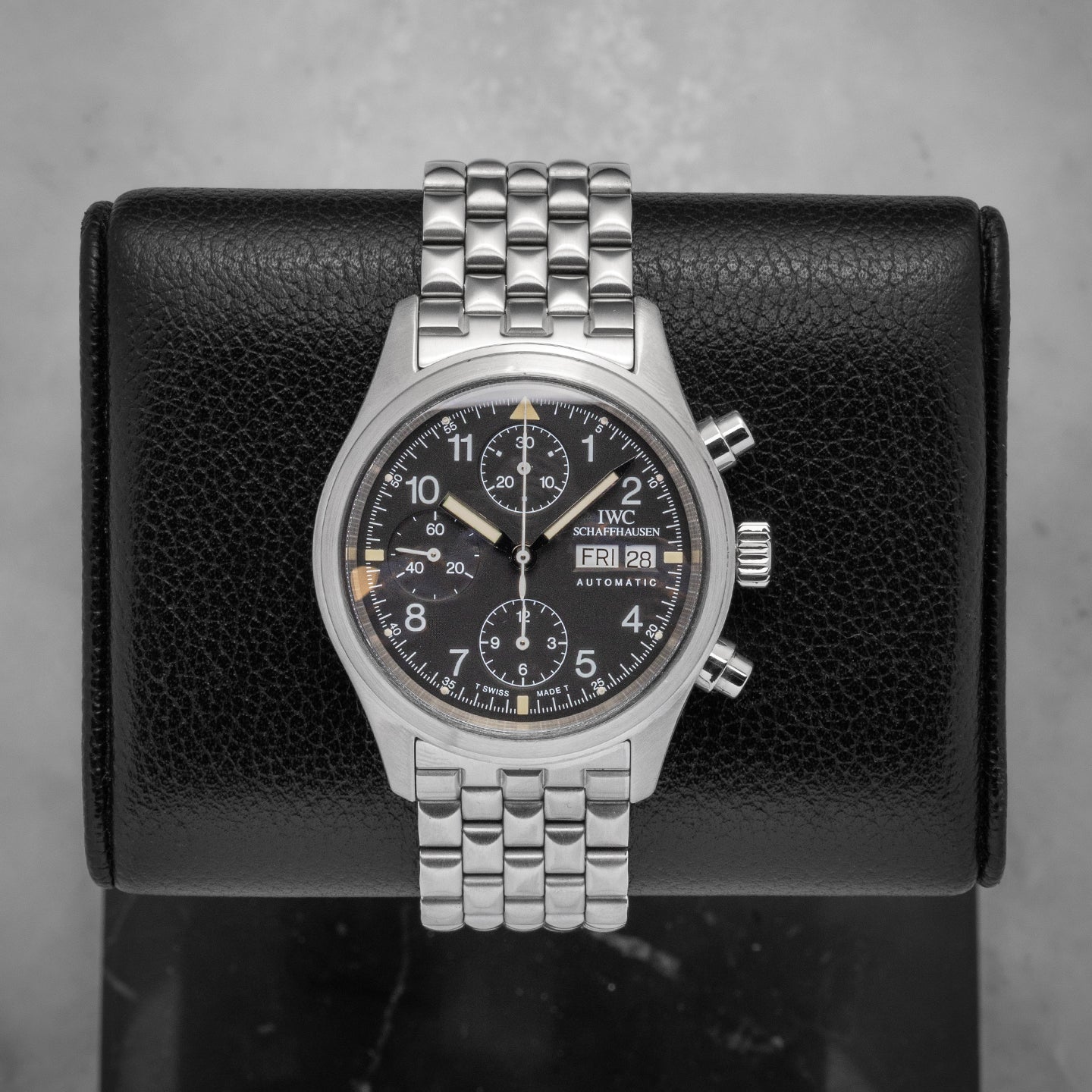 Steel Pilot's Chronograph IW3706 IWC Watch | Noah's Fine Watches and Jewelry Dallas