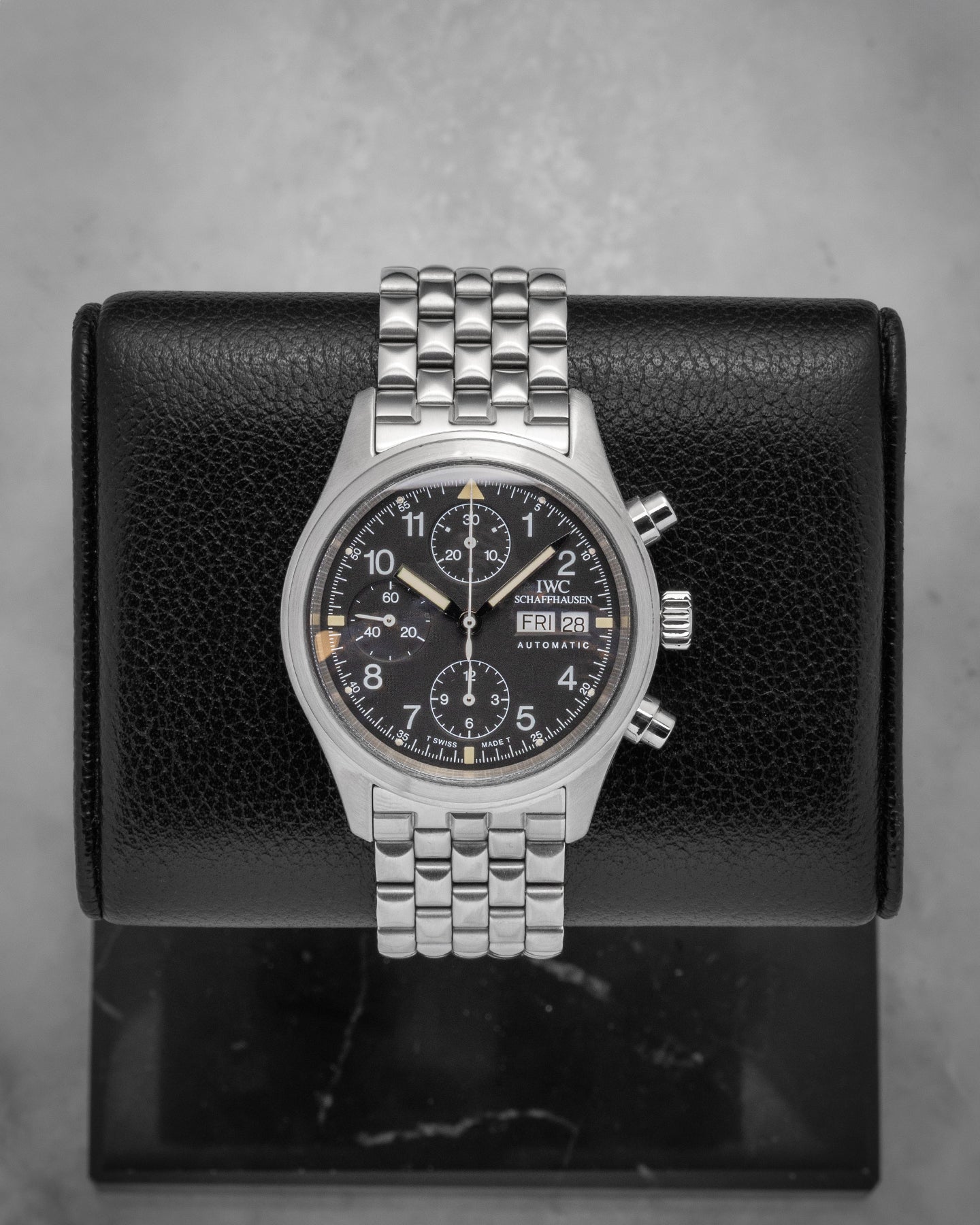Steel Pilot's Chronograph IW3706 IWC Watch | Noah's Fine Watches and Jewelry Dallas