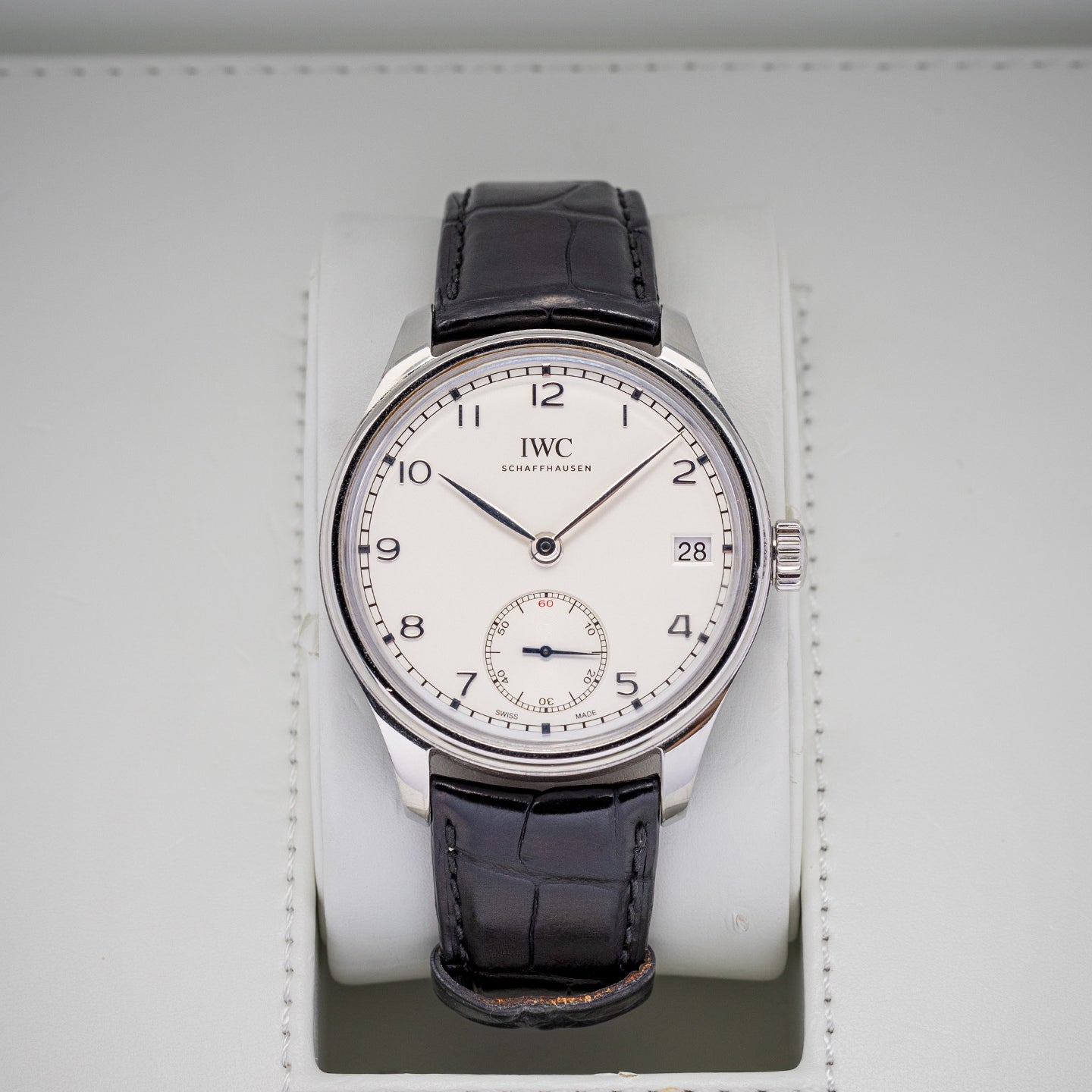 IWC Portuguese Hand-Wound IW5102-03 Watch | Noah's Fine Watches and Jewelry Dallas
