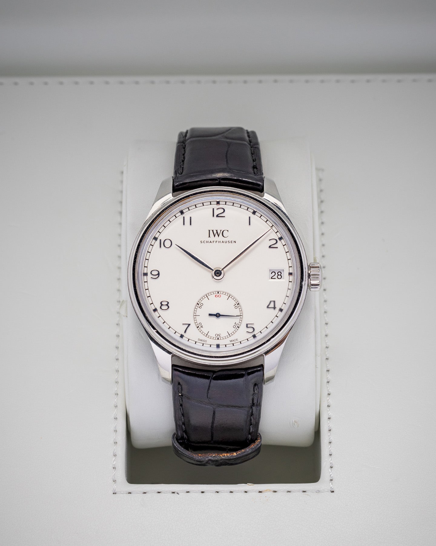 IWC Portuguese Hand-Wound IW5102-03 Watch | Noah's Fine Watches and Jewelry Dallas