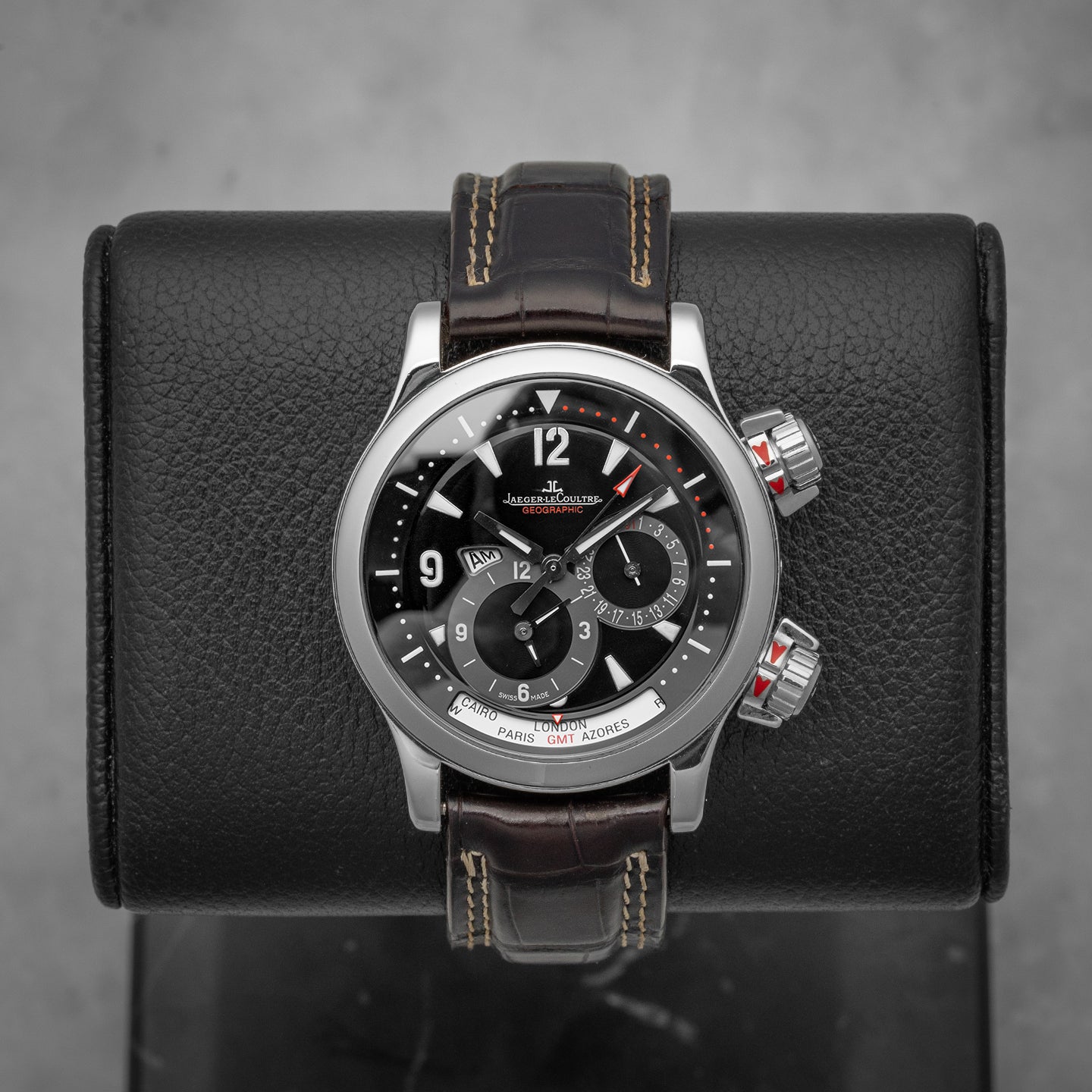 JLC Master Compressor Geographic 146.8.83 | Noah's Fine Watches Dallas, Texas