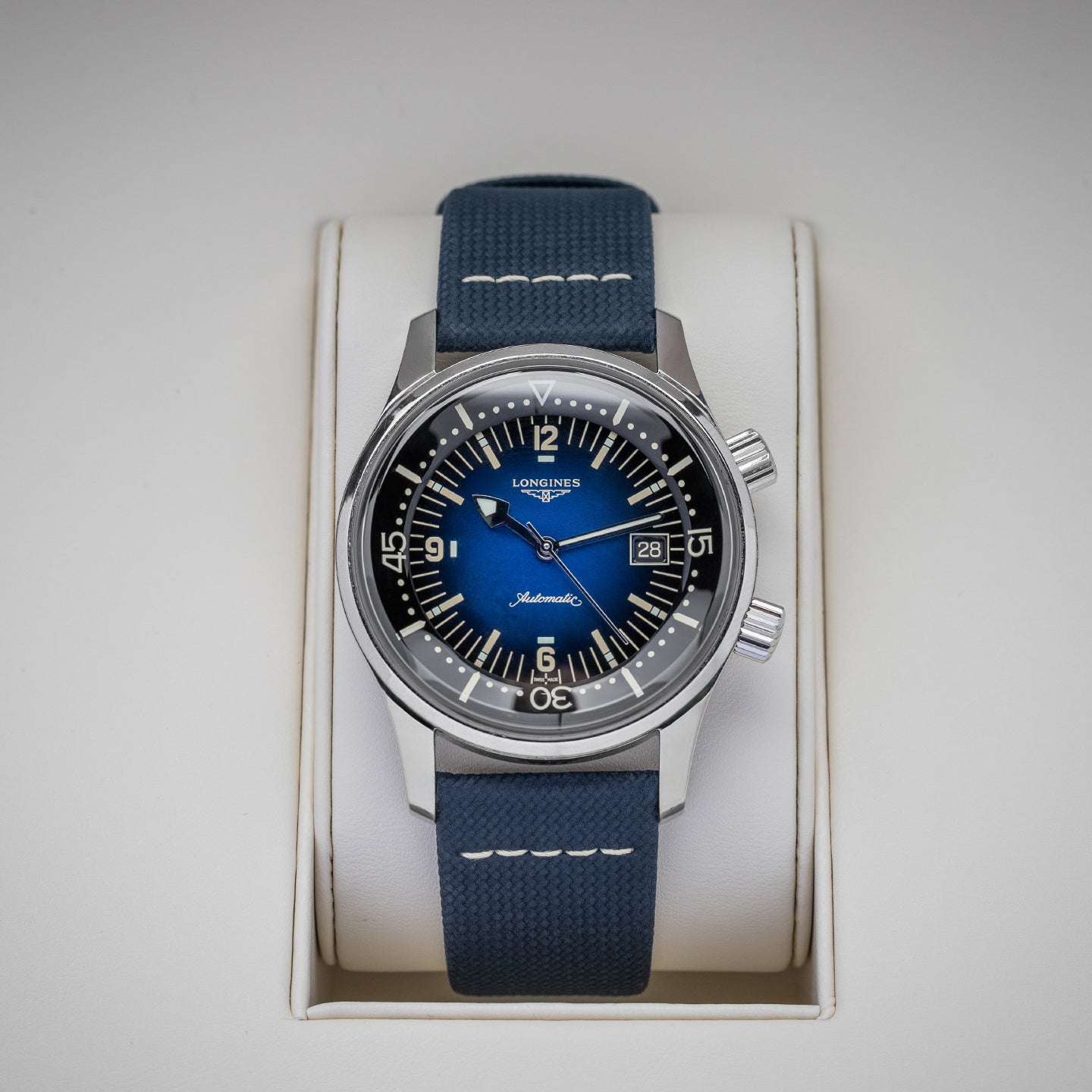 2023 Blue Longines Legend Diver L37744902 Watch | Noah's Fine Watches and Jewelry
