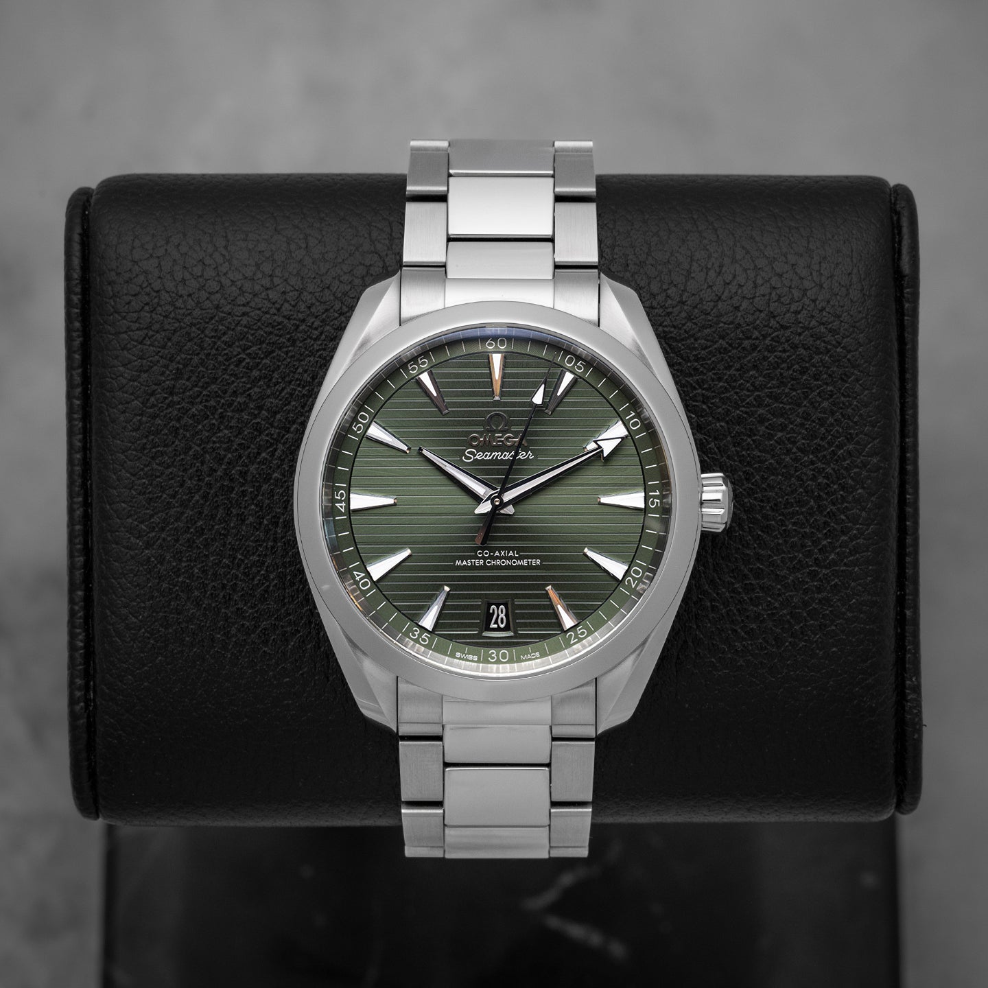 Green Omega Seamaster Aqua Terra 220.10.41.21.10.001 | Noah's Fine Watches Dallas, TX