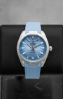 Summer Blue Omega Seamaster Aqua Terra | Noah's Fine Watches Dallas, TX