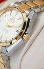 Two Tone Omega Seamaster Aqua Terra 23120392102002 Watch | Noah's Fine Watches and Jewelry