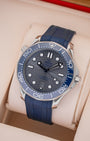 Omega Seamaster Diver 21032422006001 Blue Steel Watch | Noah's Fine Watches and Jewelry