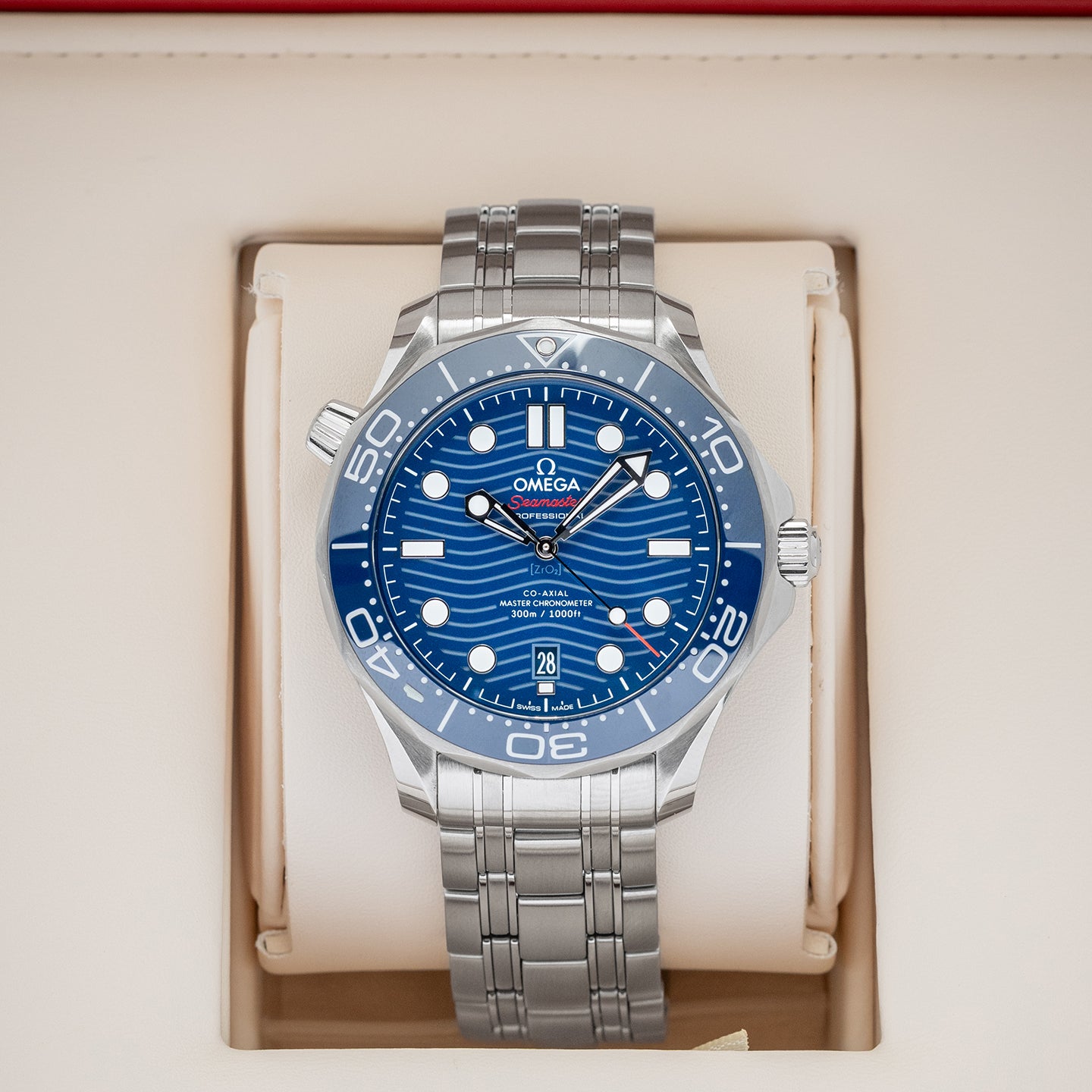 2024 Blue Omega Seamaster Diver 300m 21030422003001 Watch | Noah's Fine Watches and Jewelry