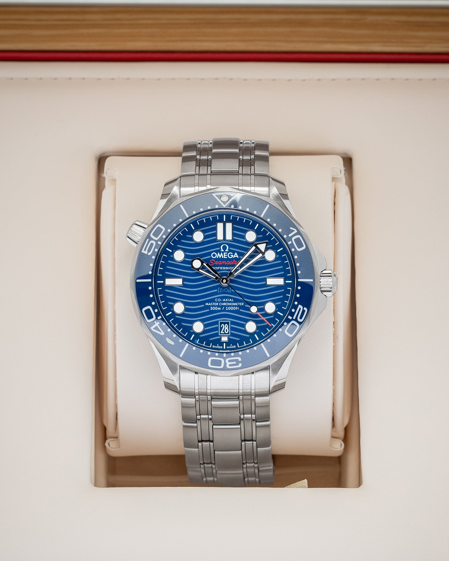 2024 Blue Omega Seamaster Diver 300m 21030422003001 Watch | Noah's Fine Watches and Jewelry