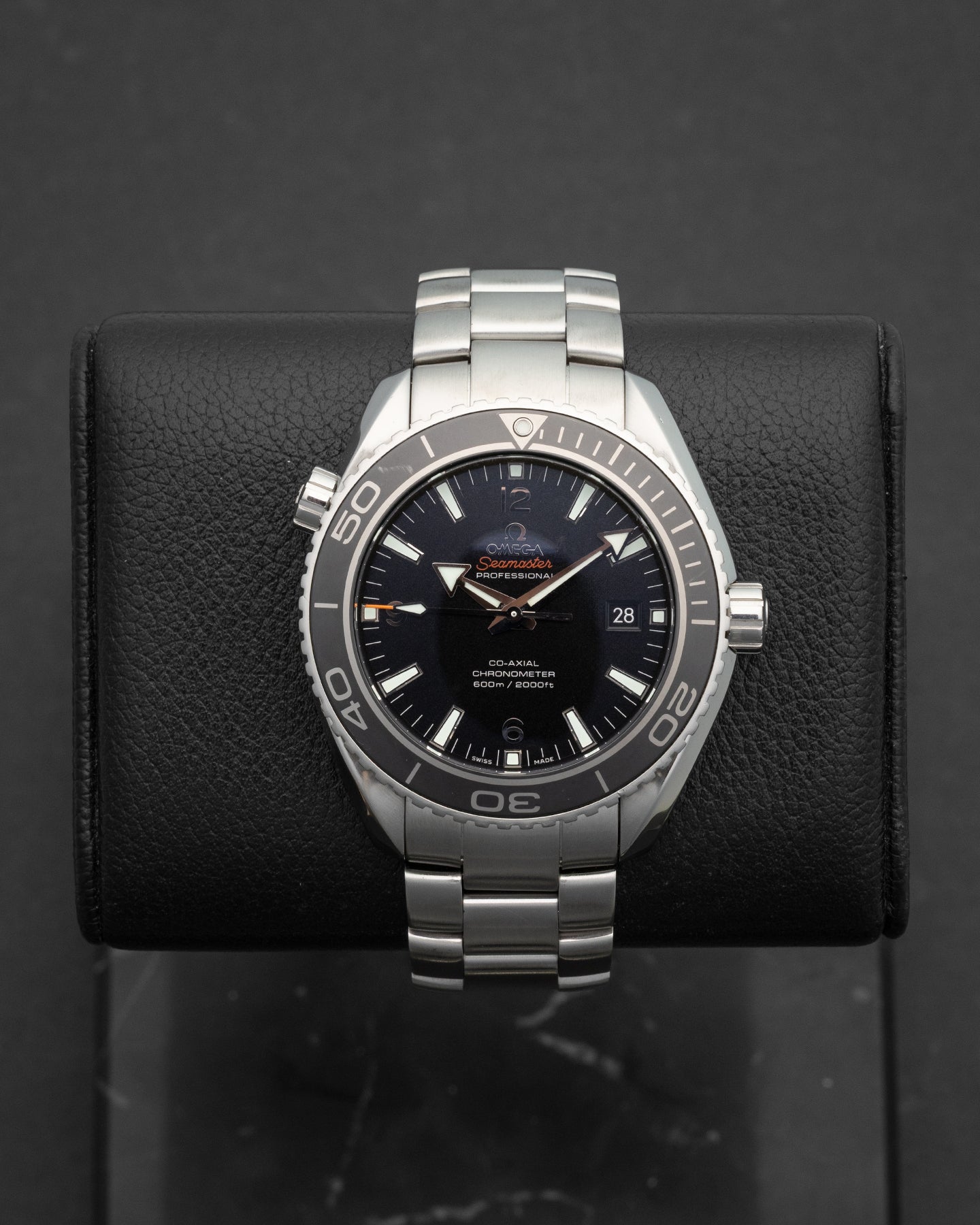 Omega Seamaster Planet Ocean 600M Black – Noah's Fine Watches