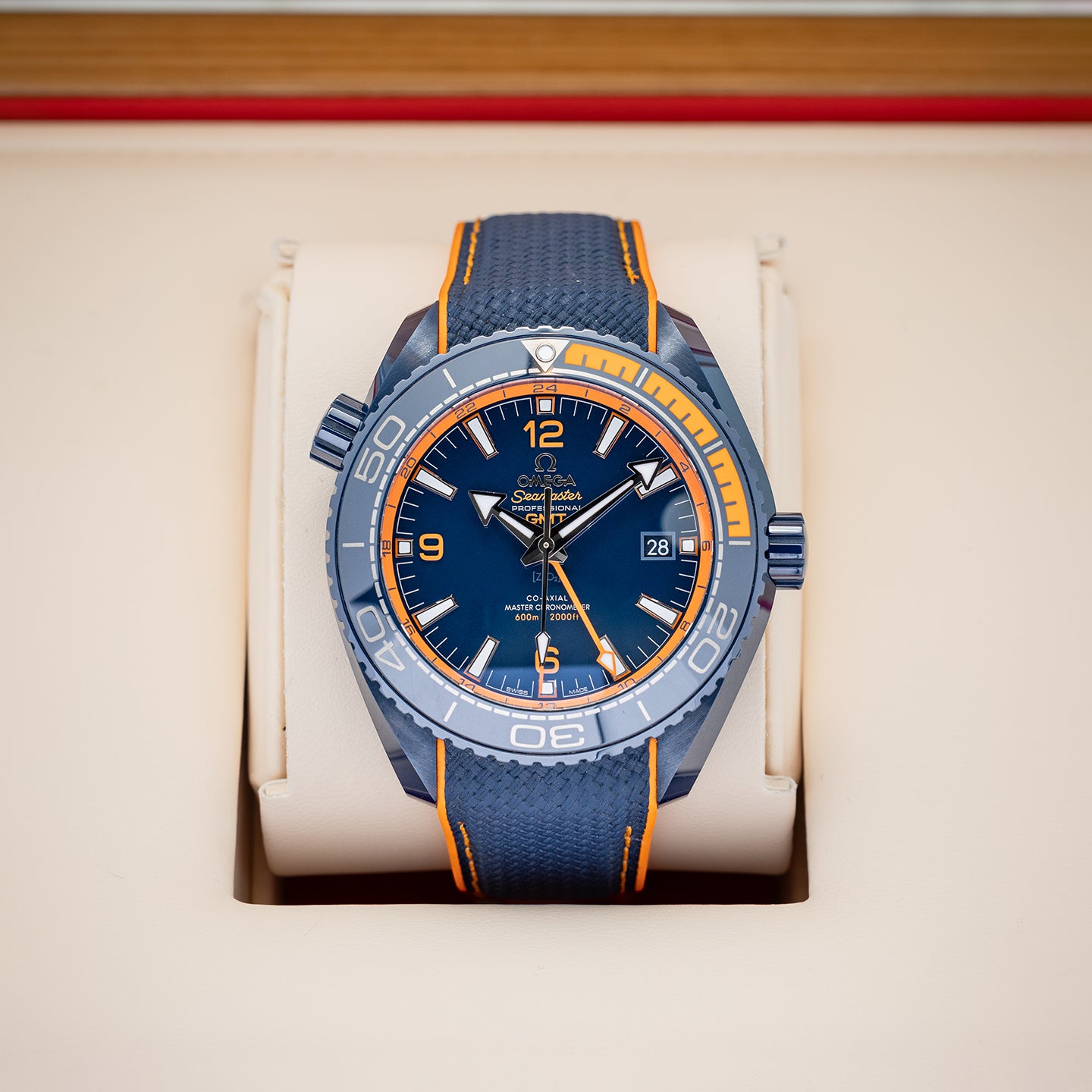 Omega Seamaster Planet Ocean Big Blue 215.92.46.22.03.001 Watch | Noah's Fine Watches