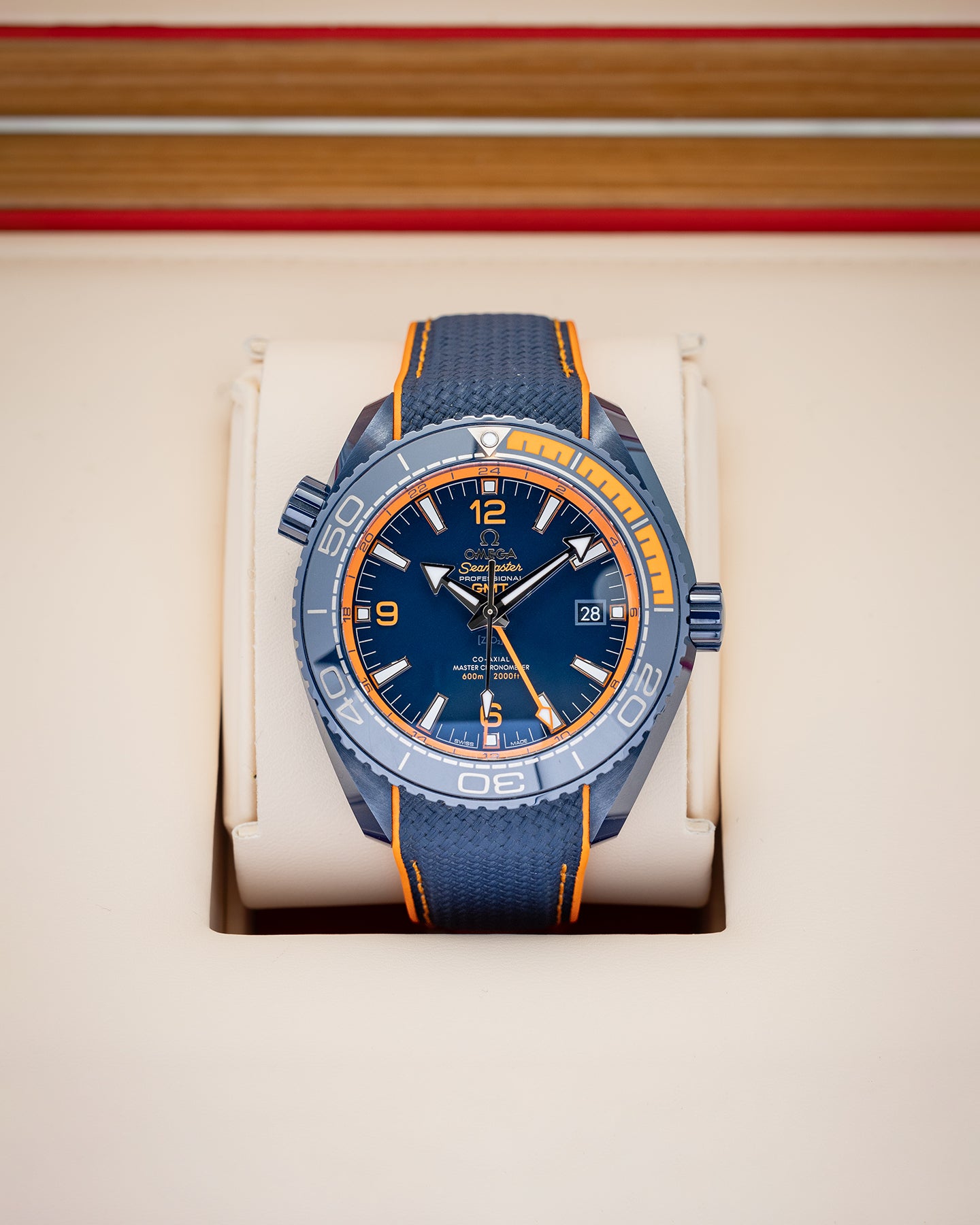 Omega Seamaster Planet Ocean Big Blue 215.92.46.22.03.001 Watch | Noah's Fine Watches