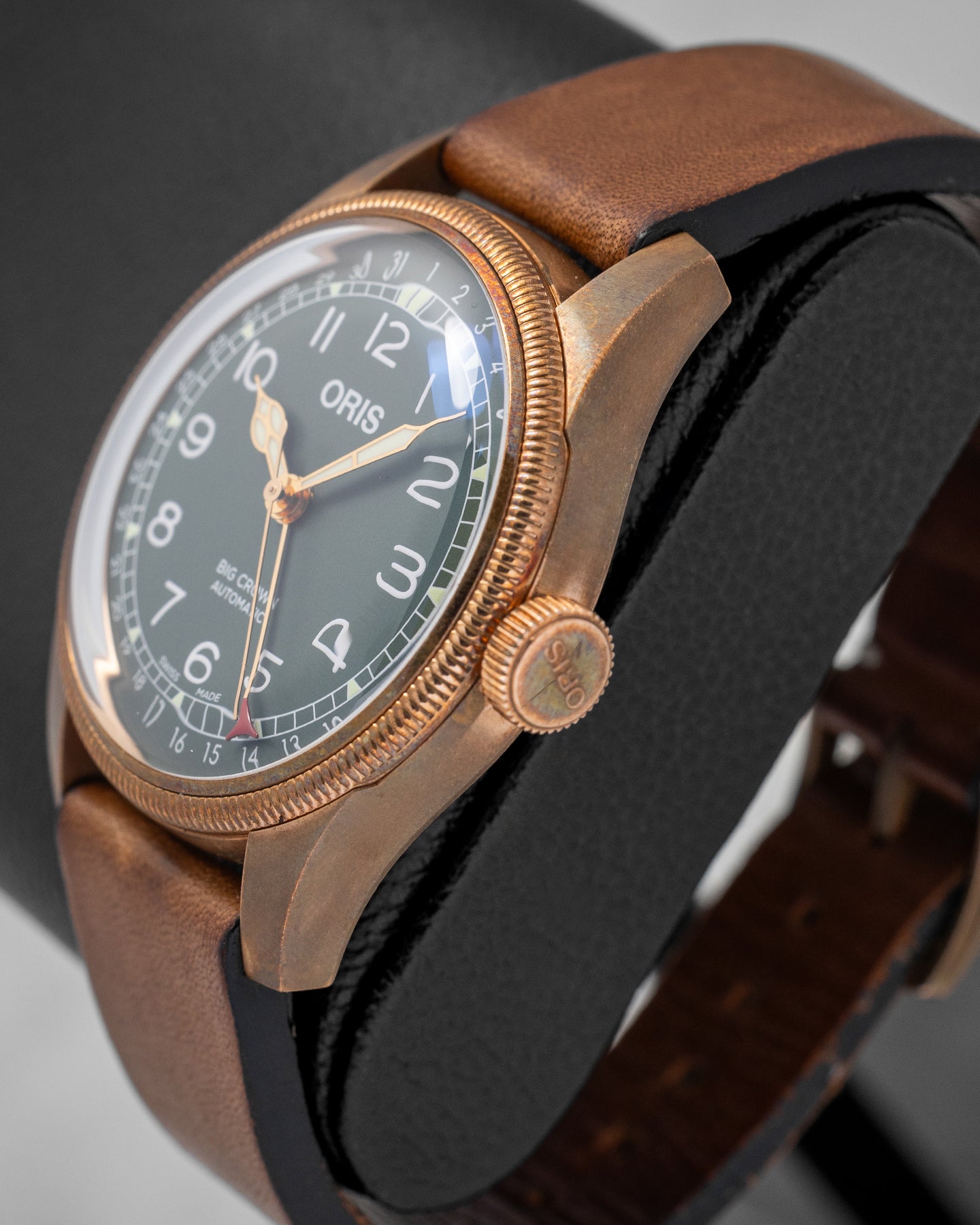 Oris Big Crown Pointer Bronze Date Watch | Noah's Fine Watches and Jewelry Dallas
