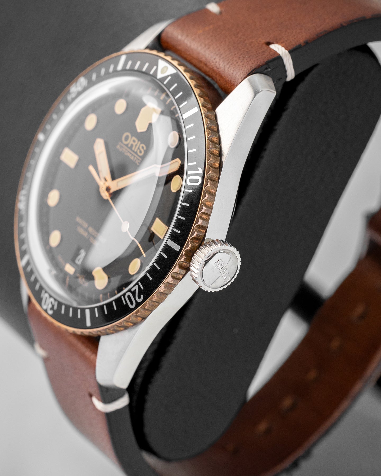 Steel Bronze Oris Divers Sixty Five 01 733 7707 4354 Watch | Noah's Fine Watches and Jewelry