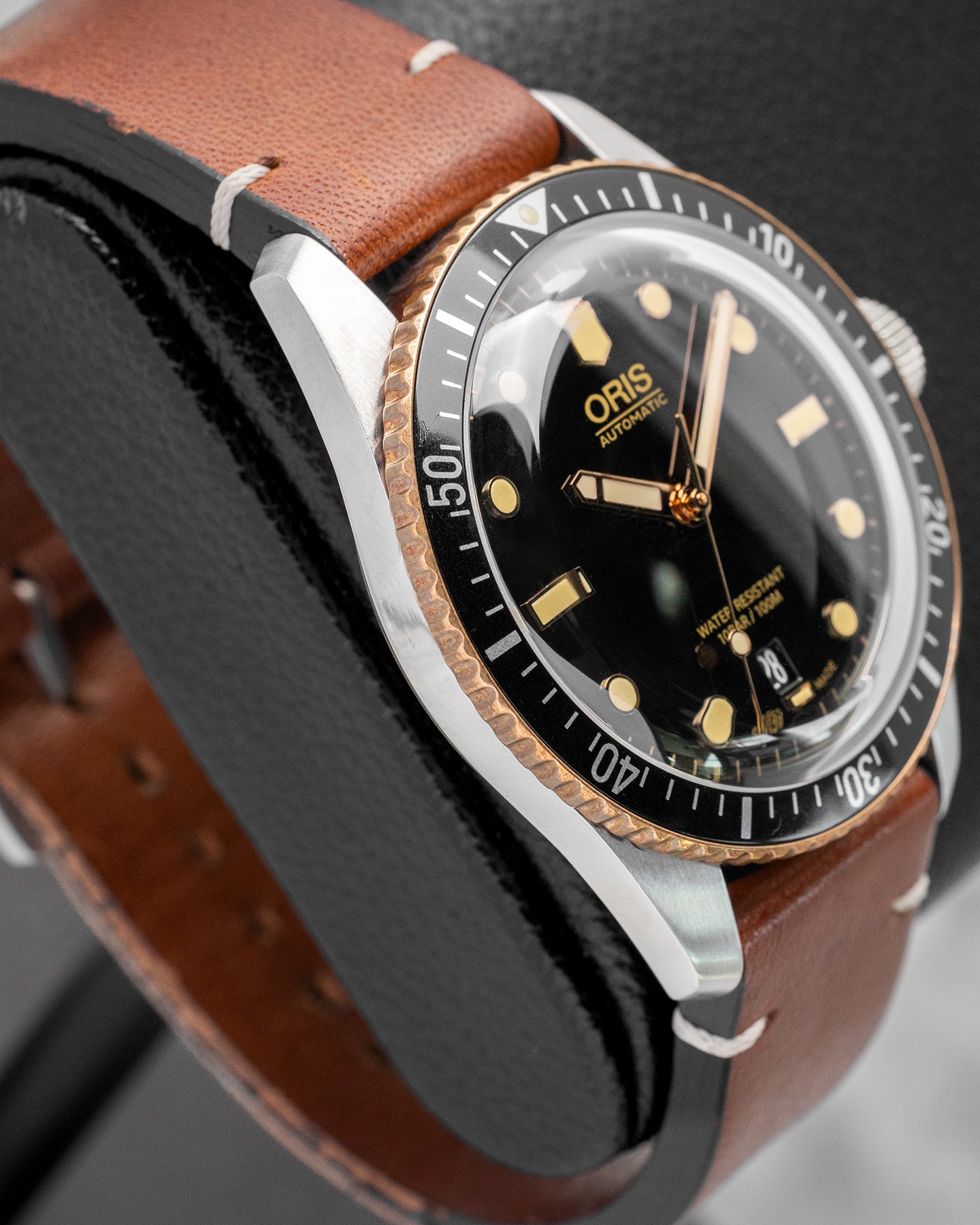 Steel Bronze Oris Divers Sixty Five 01 733 7707 4354 Watch | Noah's Fine Watches and Jewelry