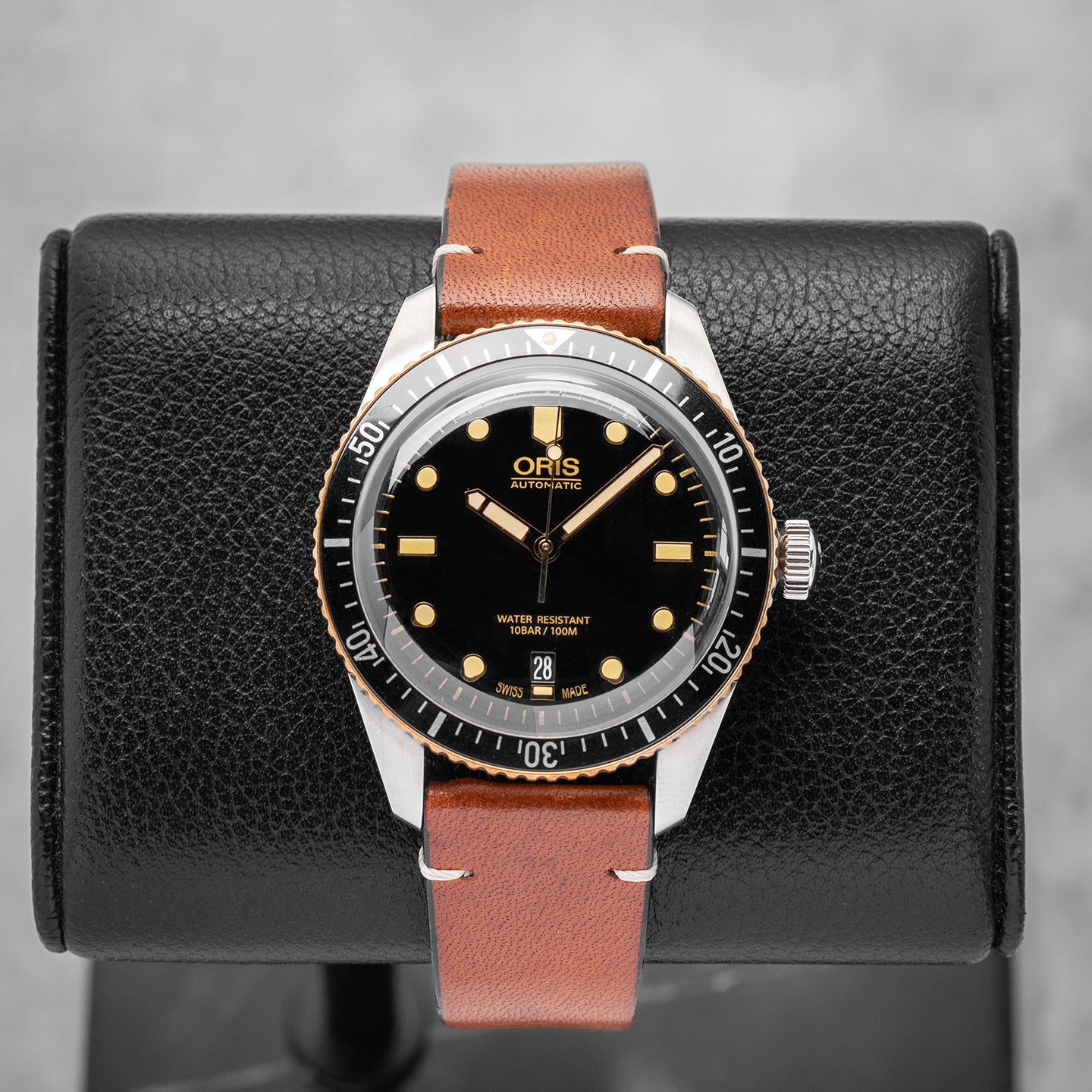 Steel Bronze Oris Divers Sixty Five 01 733 7707 4354 Watch | Noah's Fine Watches and Jewelry