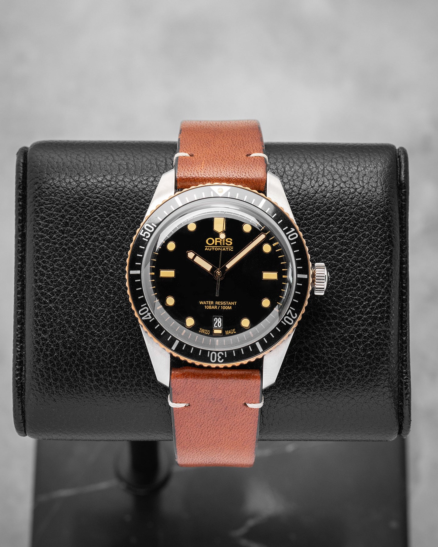 Steel Bronze Oris Divers Sixty Five 01 733 7707 4354 Watch | Noah's Fine Watches and Jewelry