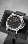 Steel Black Panerai Luminor PAM00915 Watch | Noah's Fine Watches and Jewelry Dallas