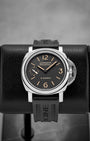 Steel Black Panerai Luminor PAM00915 Watch | Noah's Fine Watches and Jewelry Dallas
