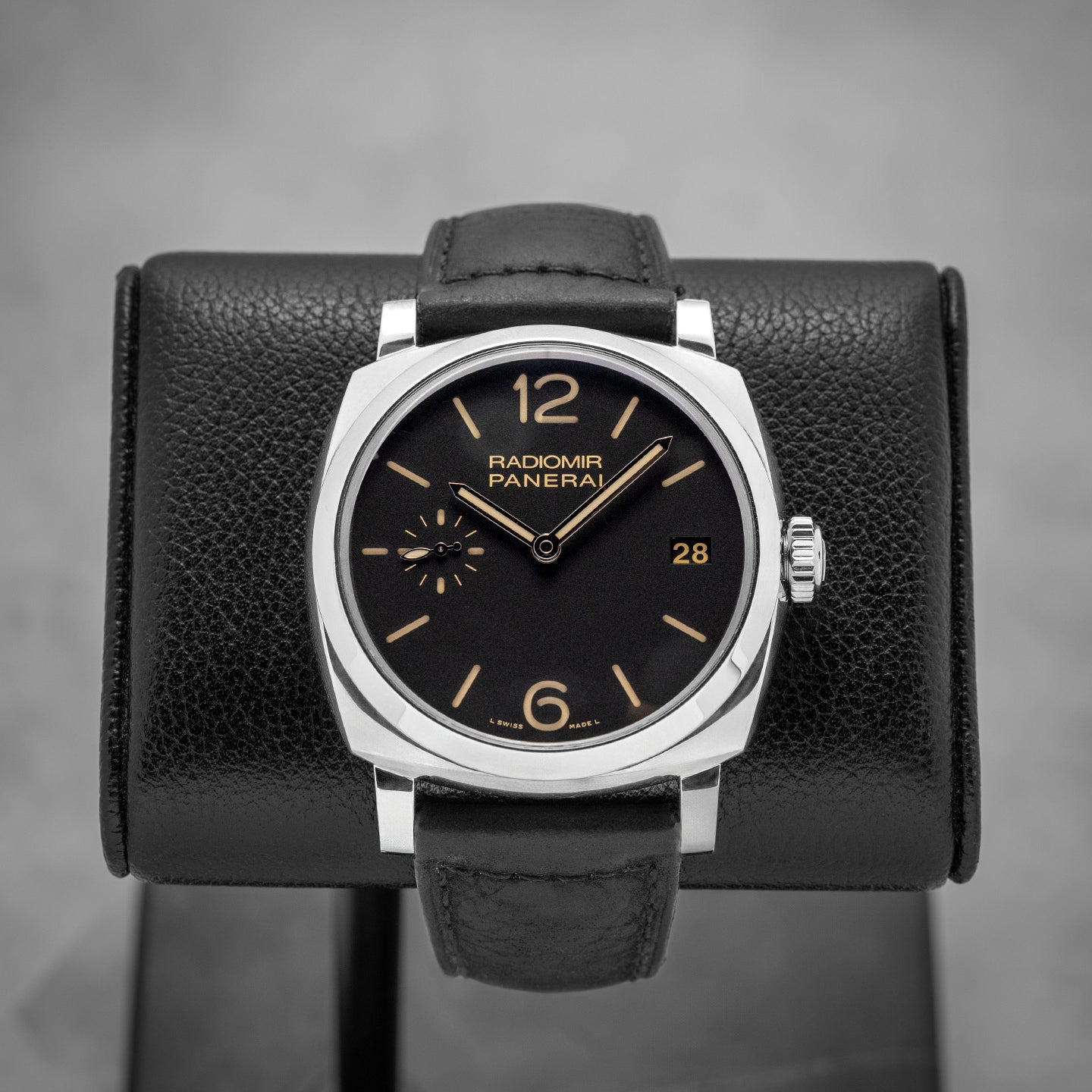 Black 47mm Panerai Radiomir PAM00514 Watch | Noah's Fine Watches and Jewelry Dallas