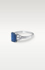 Platinum Sapphire and Diamond Deco Ring | Noah's Fine Jewelry Frisco, TX