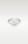 Platinum Solitaire Six Prong Setting | Noah's Fine Jewelry Frisco Texas