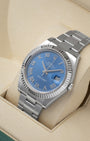 Blue Roman Rolex Datejust 116334 | Noah's Fine Watches Frisco, Texas