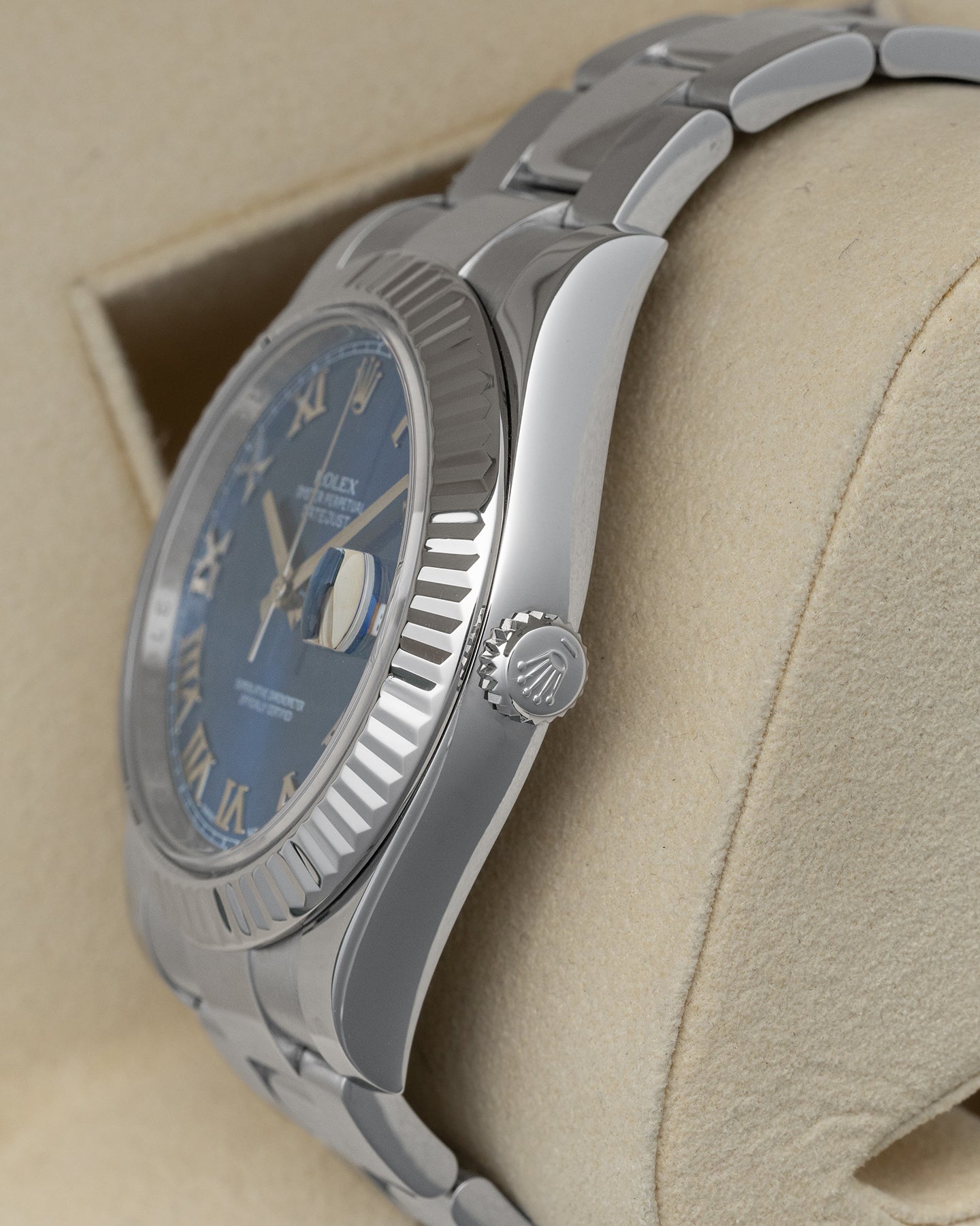 Blue Roman Rolex Datejust 116334 | Noah's Fine Watches Frisco, Texas