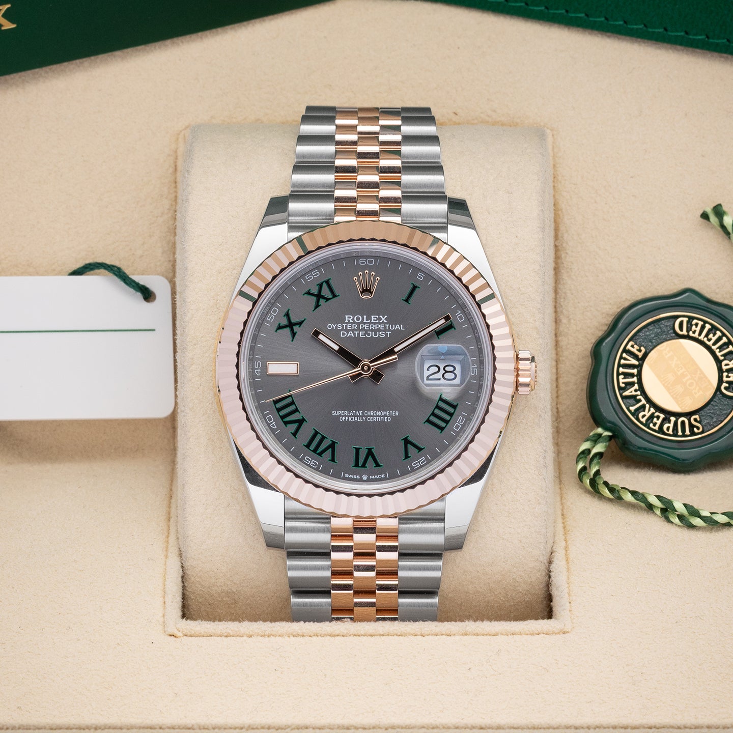 Rolex Datejust 126331 Wimbeldon at Noah's Fine Watches & Jewelry