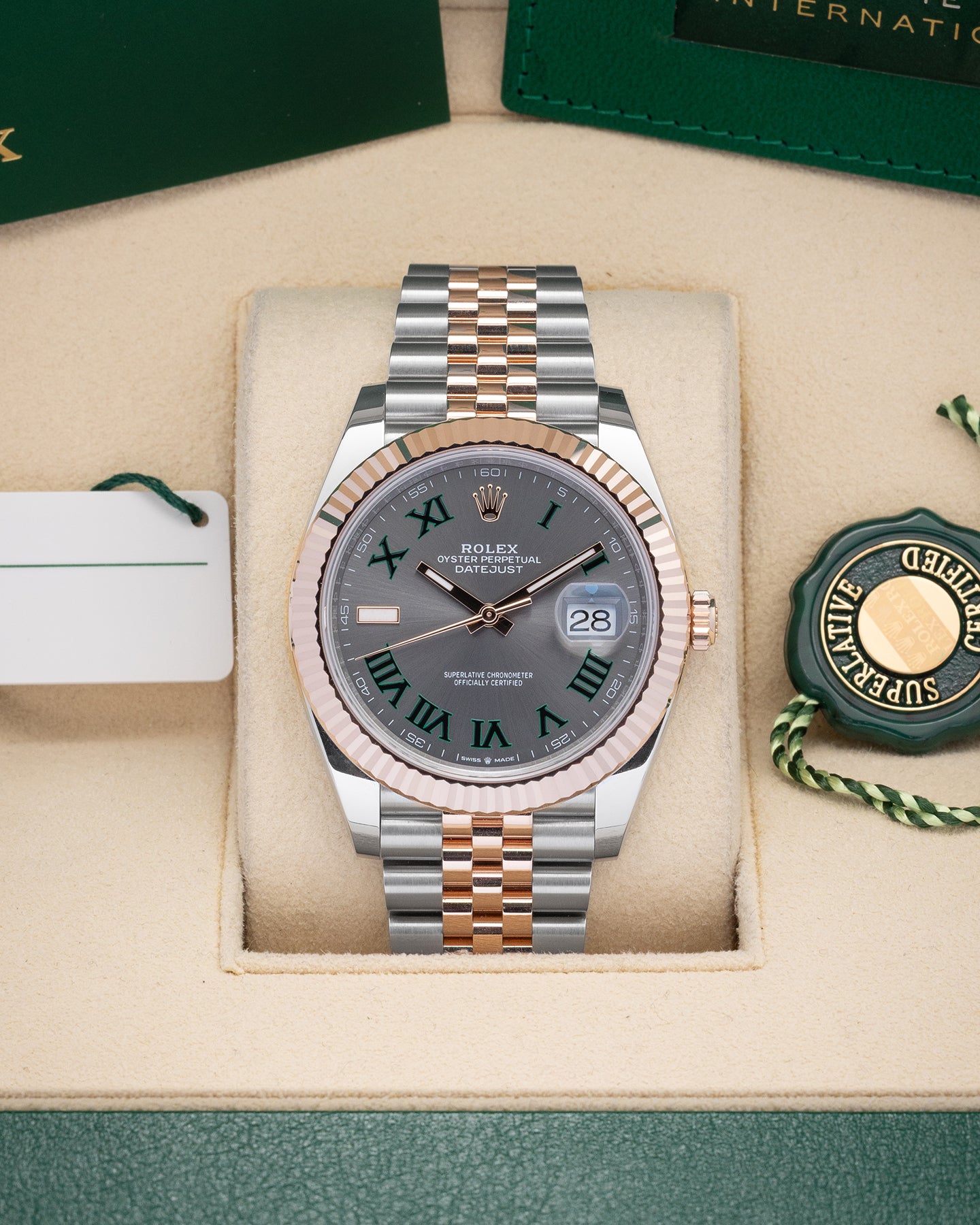 Rolex Datejust 126331 Wimbeldon at Noah's Fine Watches & Jewelry