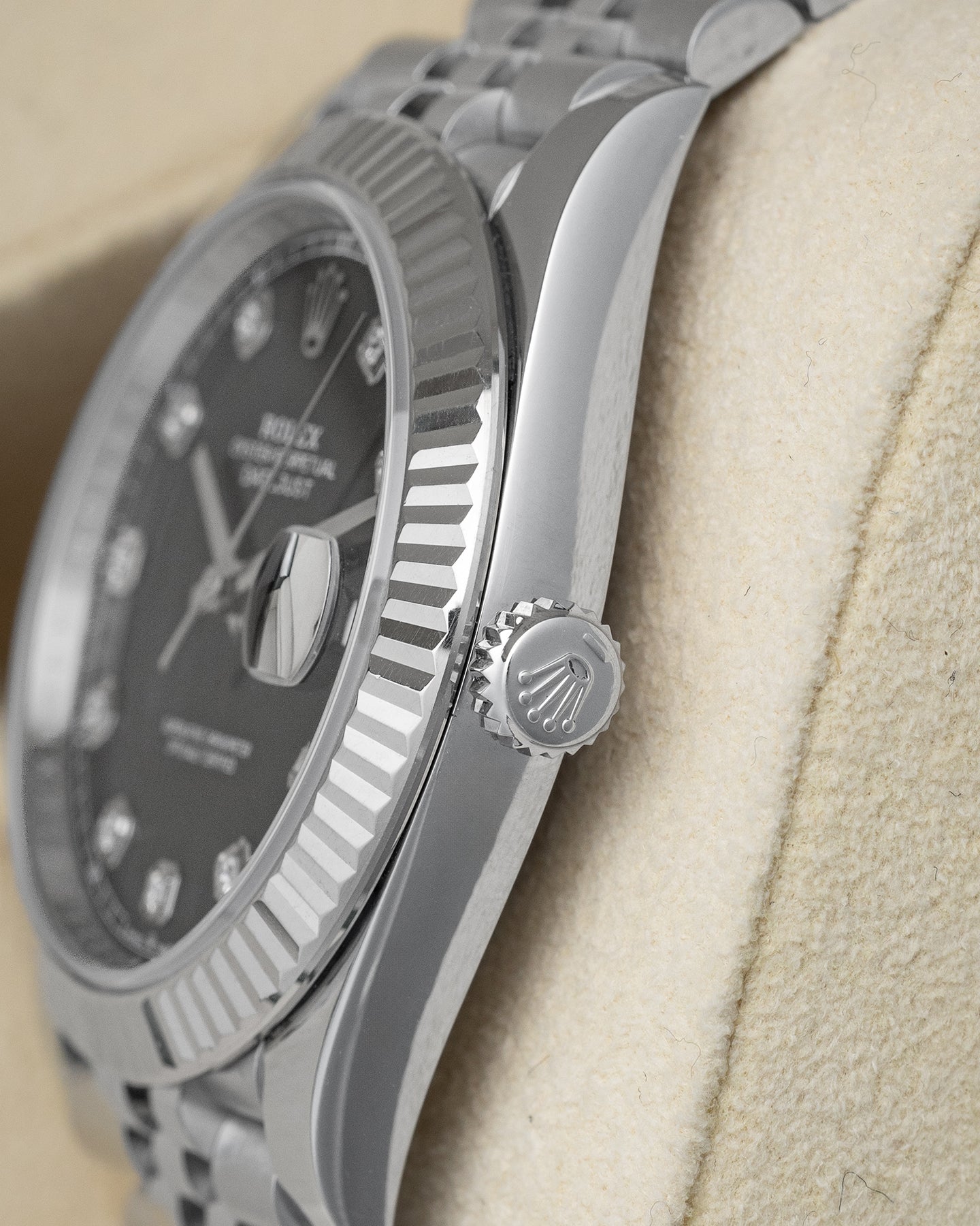 Black Diamond  Rolex Datejust 126334 Watch | Noah's Fine Watches in Frisco TX