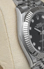 Black Diamond  Rolex Datejust 126334 Watch | Noah's Fine Watches in Frisco TX