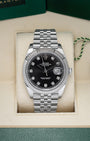 Black Diamond  Rolex Datejust 126334 Watch | Noah's Fine Watches in Frisco TX