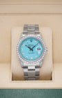 Tiffany Blue Diamond Rolex Datejust 16014 Watch | Noah's Fine Watches and Jewelry Dallas