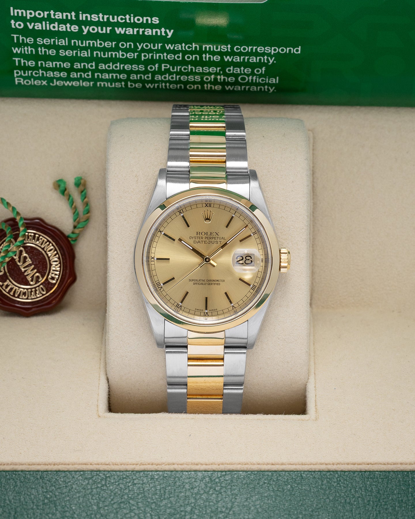 Rolex Datejust 16203 at Noah's Fine Watches and Jewelry in Frisco, Texas