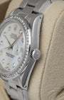 Mother of Pearl Diamond Bezel Rolex Datejust 16220 | Noah’s Fine Watches Dallas
