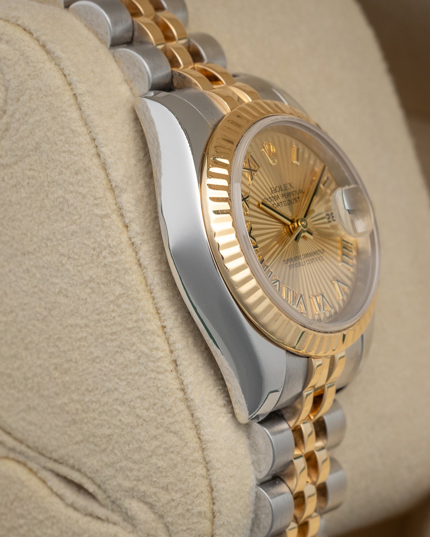 26mm Champagne Dial Rolex Datejust 179173 | Noah's Fine Watches TX
