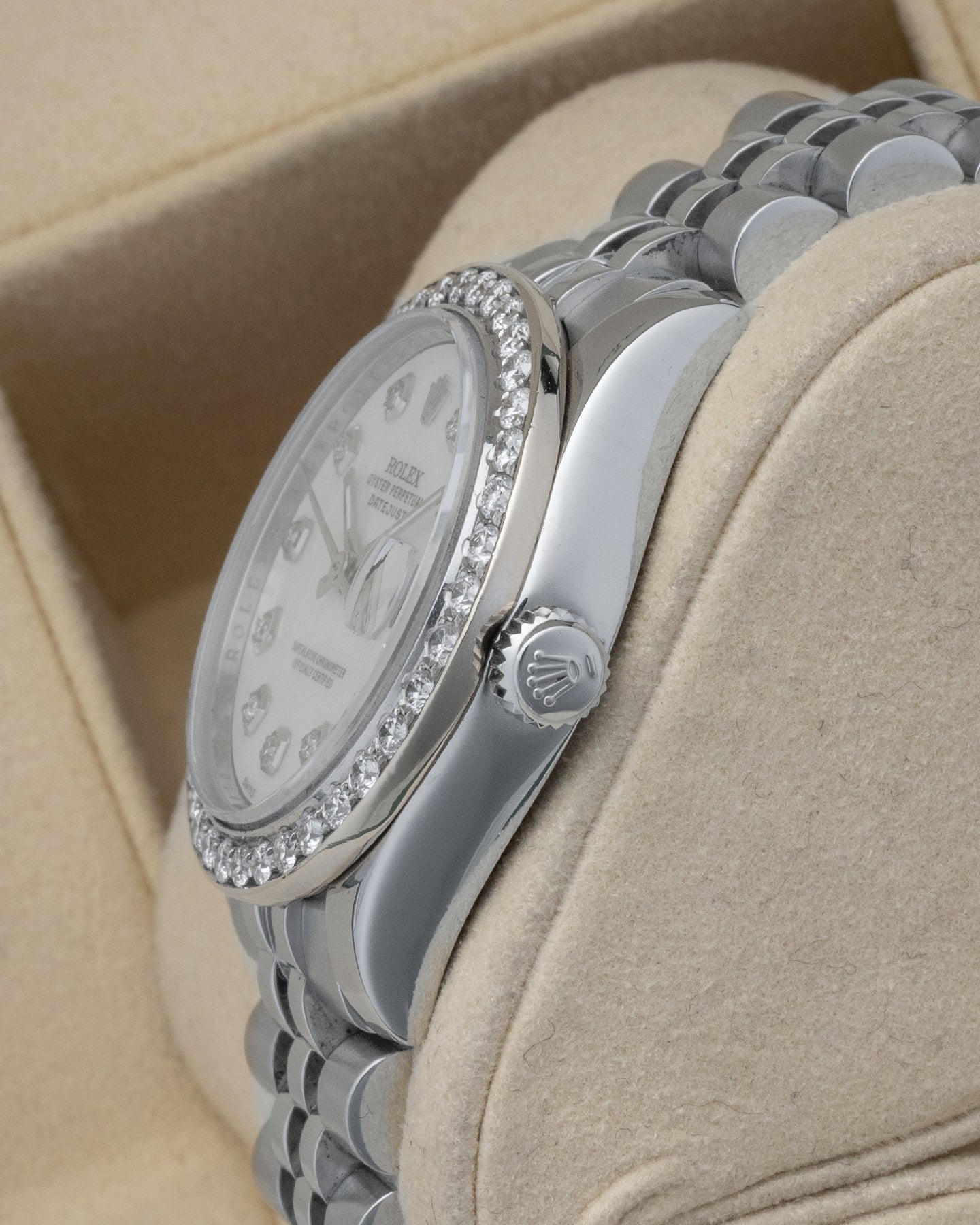 Datejust 179384 Diamond Dial and Bezel Rolex Watch | Noah's Fine Watches and Jewelry Dallas