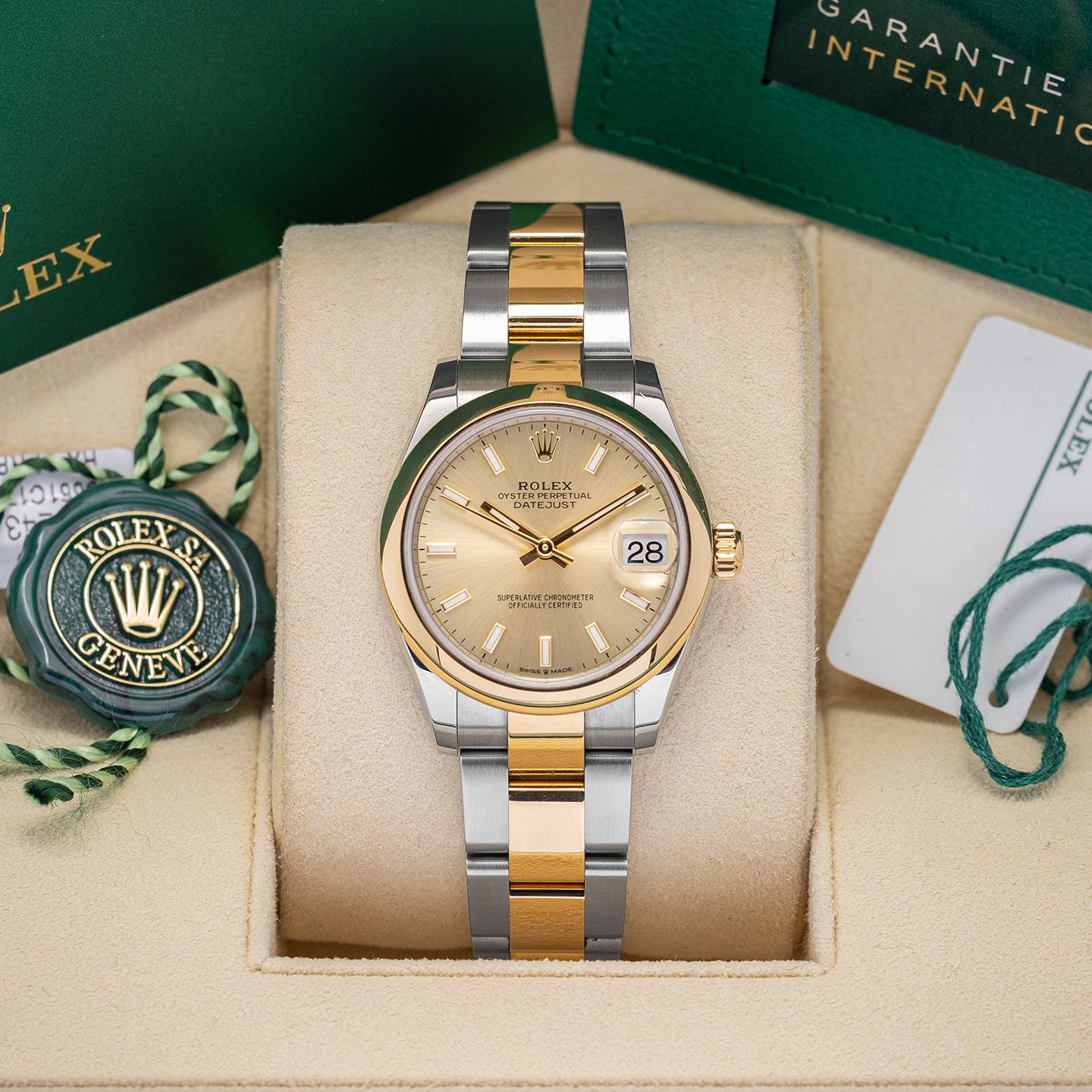 Gold and Steel Rolex Datejust 278243 Watch | Noah's Fine Watches and Jewelry Dallas